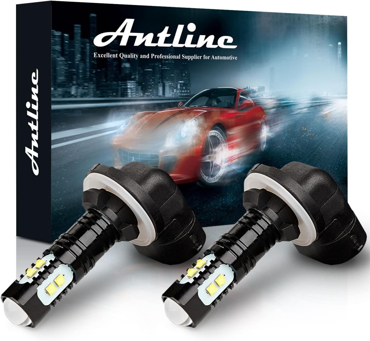 Antline 881 / 880 LED Fog Light Bulbs, 50W