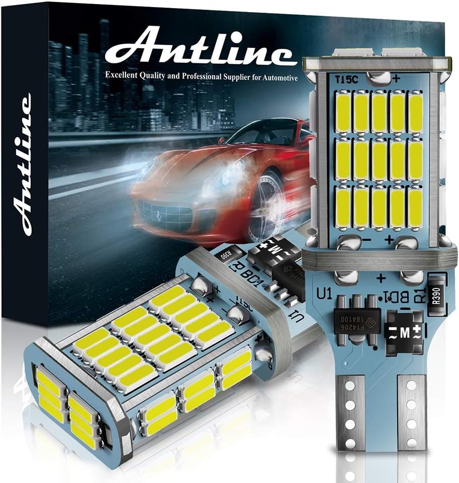 Antline 921 / T15 LED Bulbs, 48-SMD 1300 Lumens